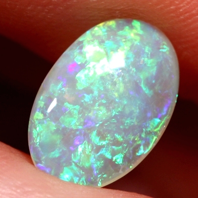 SOLID CRYSTAL OPAL Sparkling 3 dimensional pattern